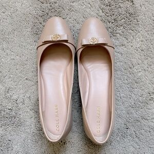 Cole Haan Malta nude wedge size 8